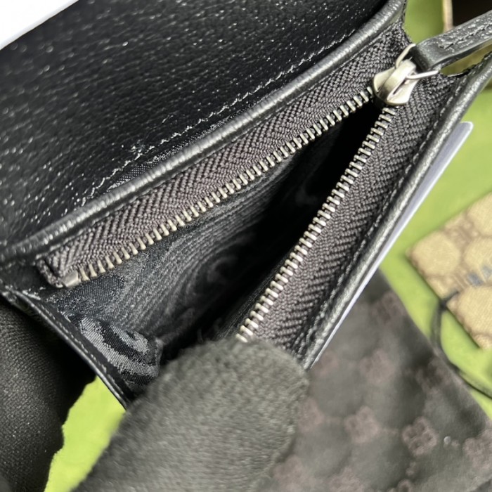 g*u*i x Ba*len*cia*ga the hacker project card case wallet black
