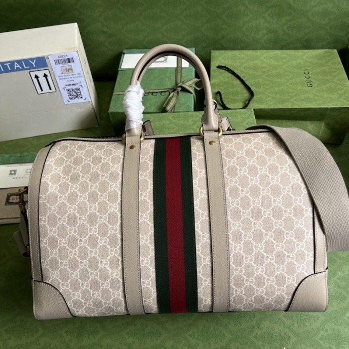 G*u*i ophidia duffle bag 681295 beige