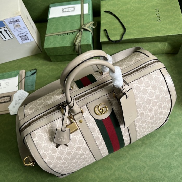 G*u*i ophidia duffle bag 681295 beige
