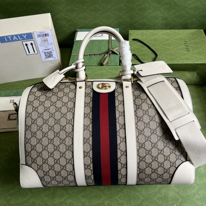 G*u*i ophidia duffle bag ‎681295 white