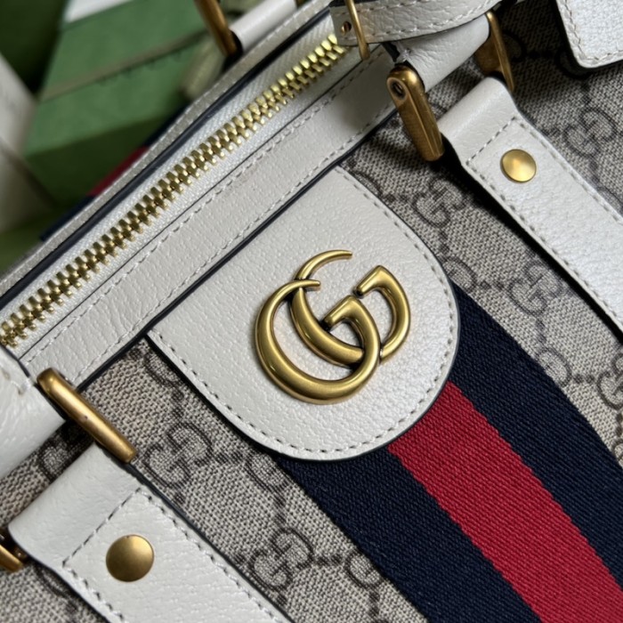 G*u*i ophidia duffle bag 681295 white