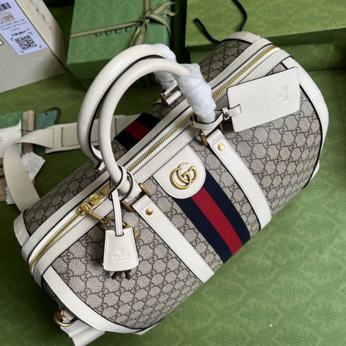 G*u*i ophidia duffle bag 681295 white
