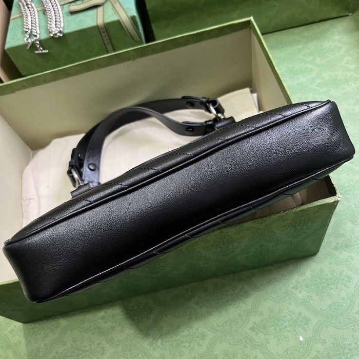G*u*i blondie small tote bag black ‎751518