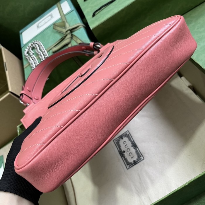 G*u*i blondie small tote bag pink ‎751518