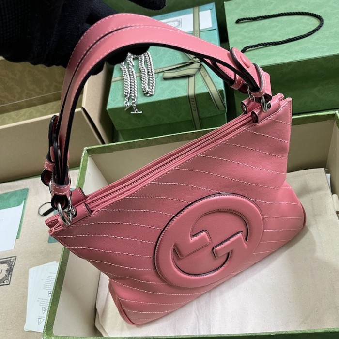 G*u*i blondie small tote bag pink ‎751518
