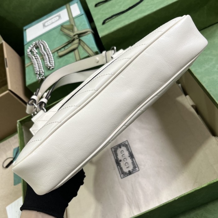 G*u*i blondie small tote bag white 751518
