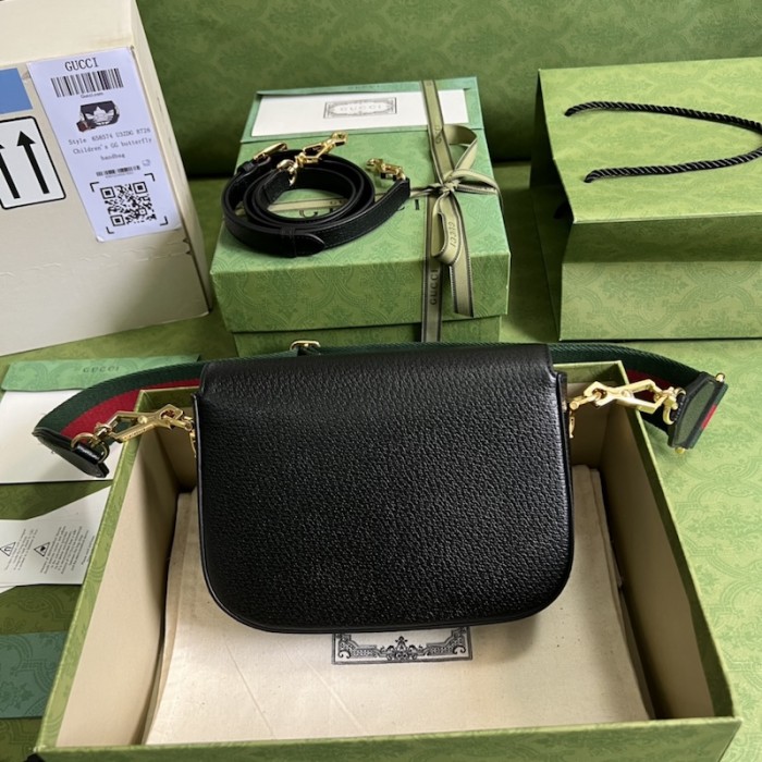 Ad*s x g*u*i horsebit 1955 mini bag 658574 black