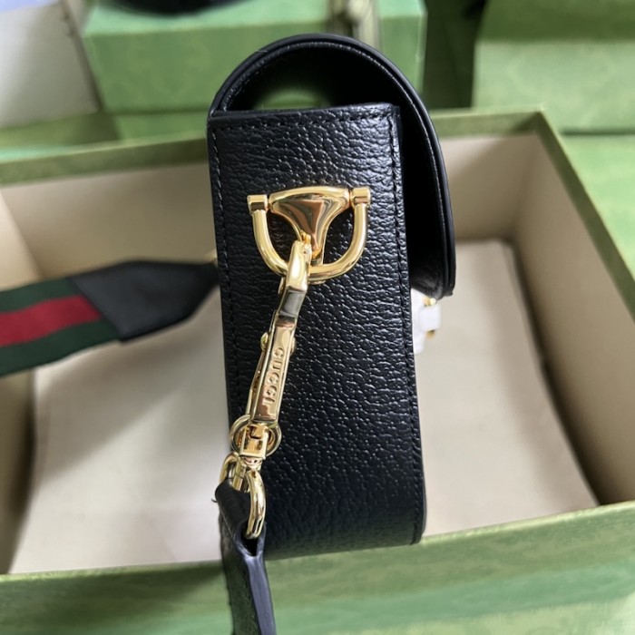 Ad*s x g*u*i horsebit 1955 mini bag 658574 black