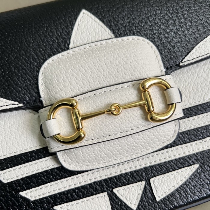 Ad*s x g*u*i horsebit 1955 mini bag 658574 black