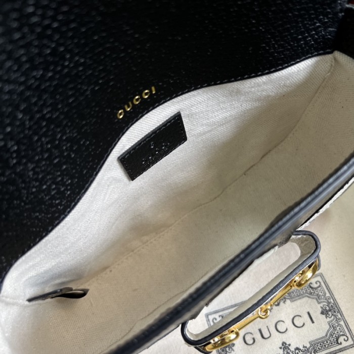Ad*s x g*u*i horsebit 1955 mini bag 658574 black