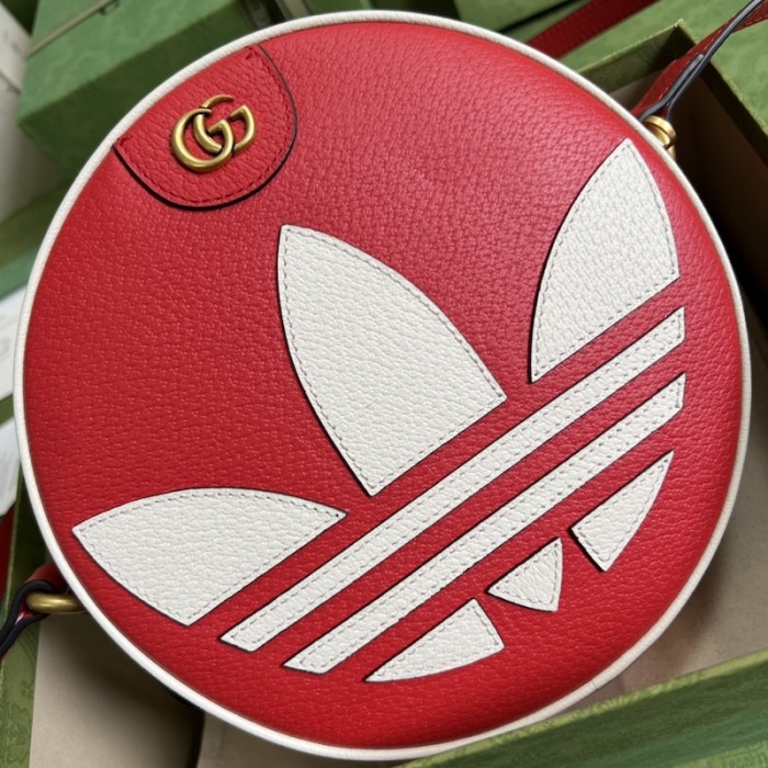 Ad*s x g*u*i ophidia shoulder bag 702626 red