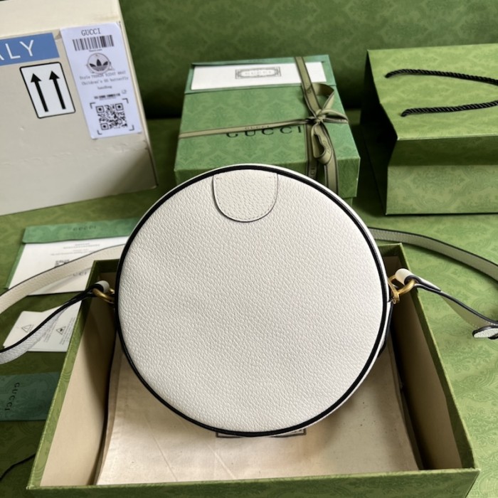Ad*s x g*u*i ophidia shoulder bag 702626 white