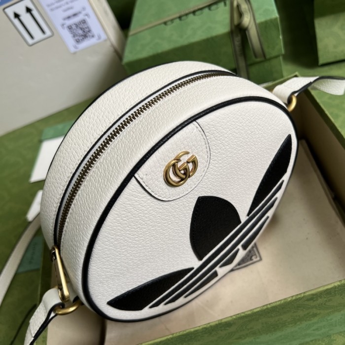 Ad*s x g*u*i ophidia shoulder bag 702626 white