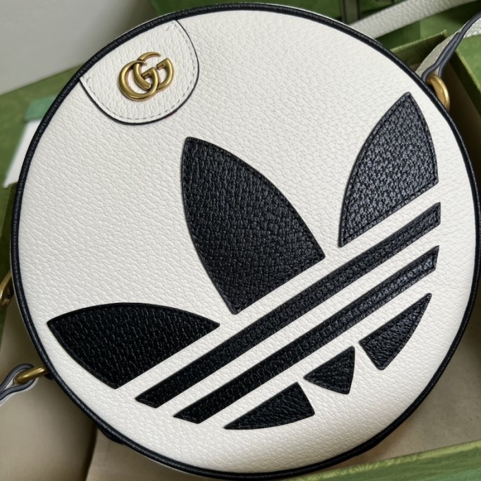 Ad*s x g*u*i ophidia shoulder bag 702626 white