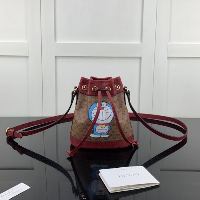 doraemon x G*u*i mini bucket bag 647801