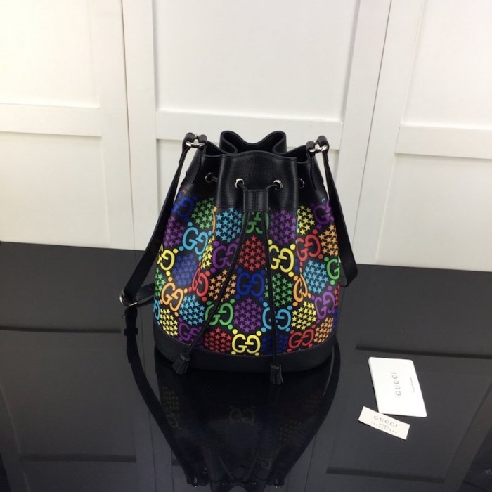 G*u*i gg psychedelic bucket bag 598149