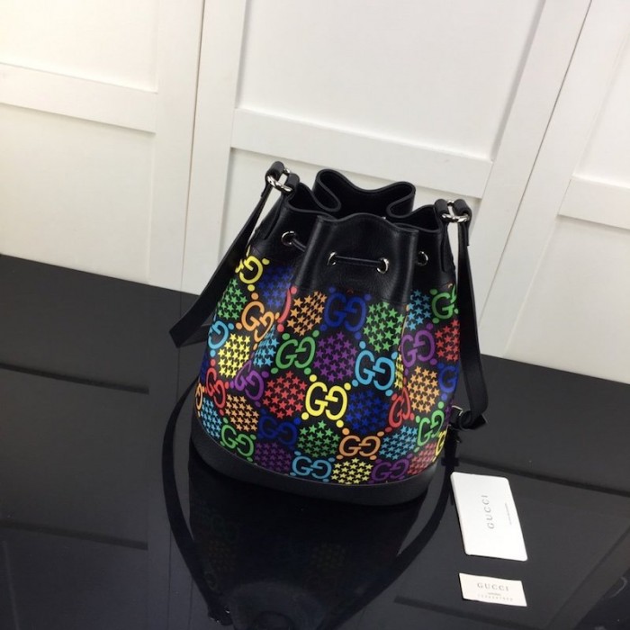 G*u*i gg psychedelic bucket bag 598149