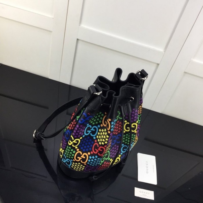 G*u*i gg psychedelic bucket bag 598149