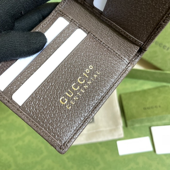 G*u*i 100 wallet brown 676238