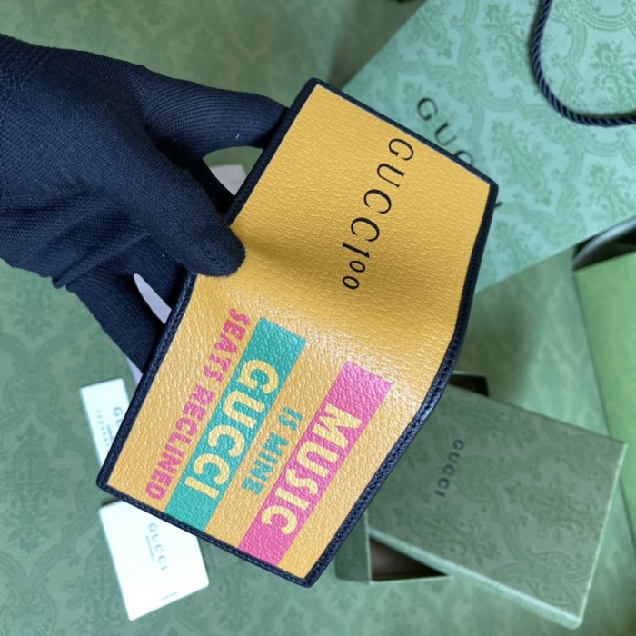 G*u*i 100 wallet yellow 676238