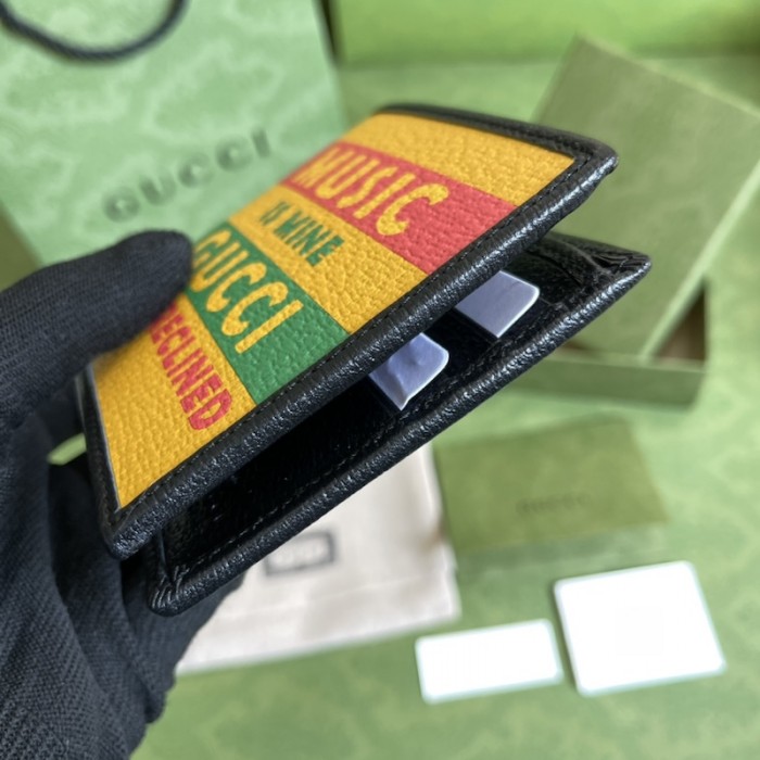 G*u*i 100 wallet yellow 676238