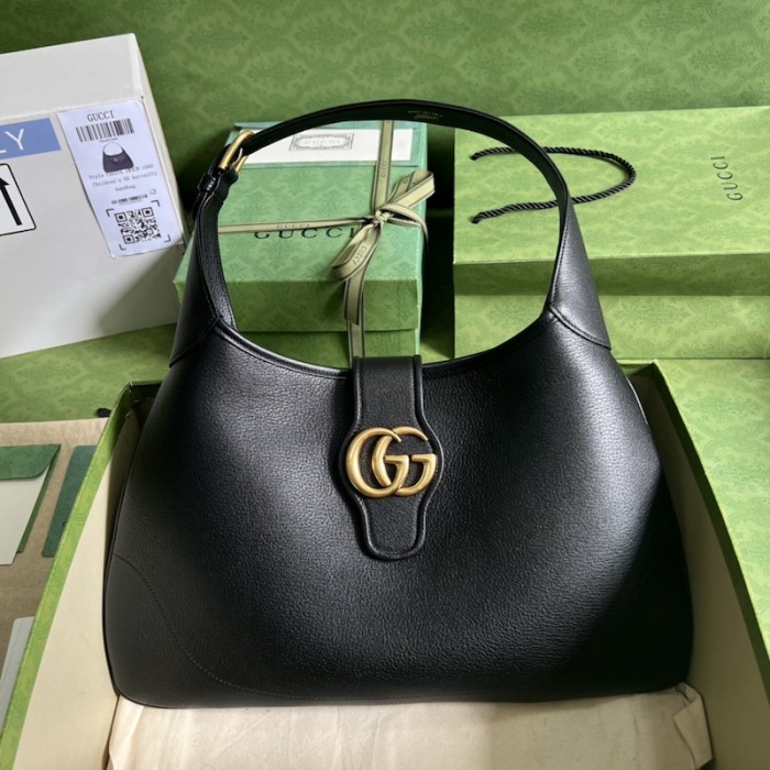 G*u*i aphrodite medium shoulder bag ‎726274 black