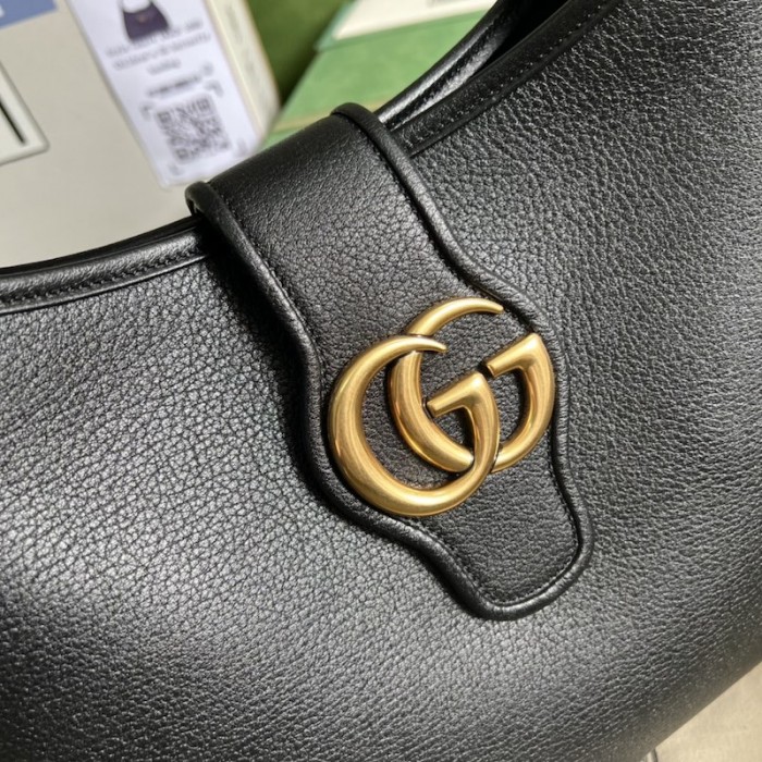 G*u*i aphrodite medium shoulder bag 726274 black