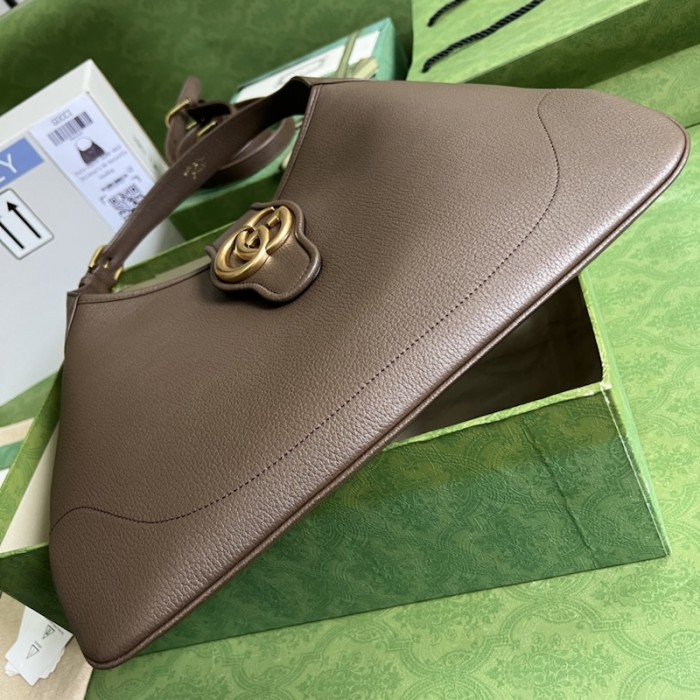 G*u*i aphrodite medium shoulder bag 726274 brown