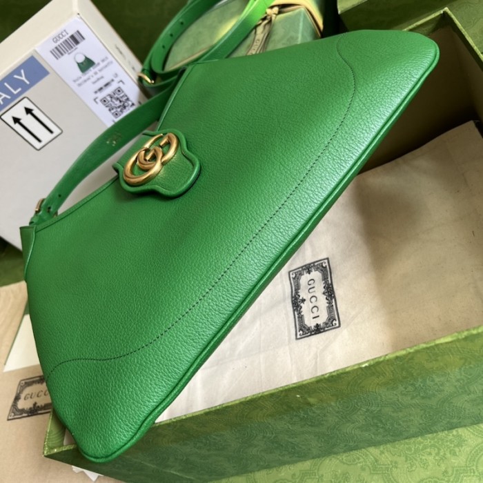 G*u*i aphrodite medium shoulder bag 726274 green