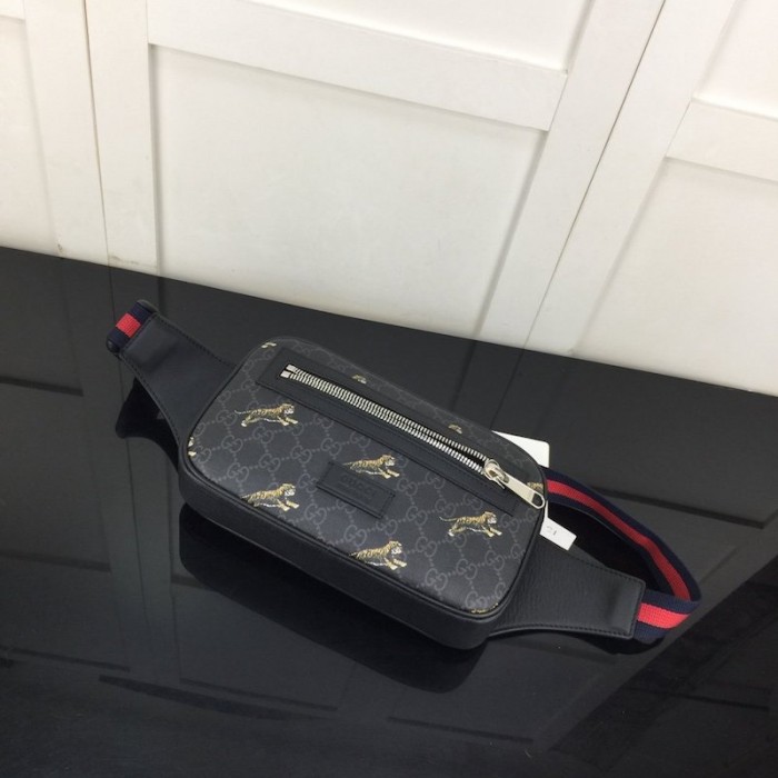 G*u*i bestiary belt bag with tigers 474293