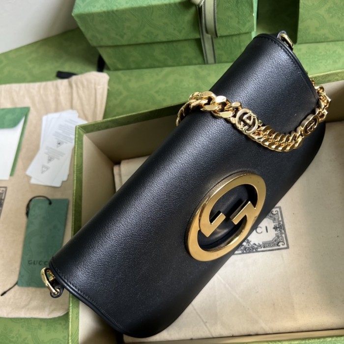 G*u*i blondie shoulder bag 699268 black
