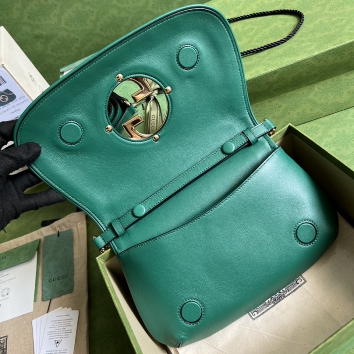 G*u*i blondie shoulder bag ‎699268 green