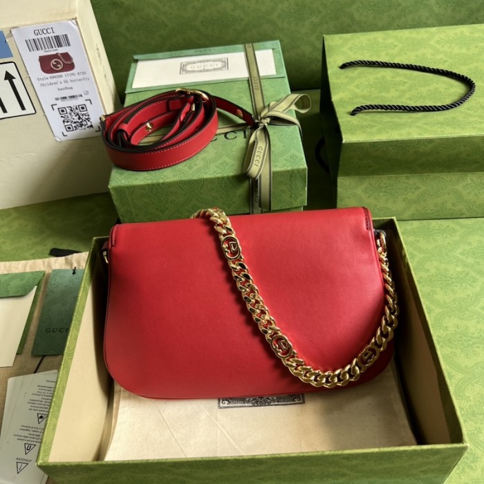 G*u*i blondie shoulder bag 699268 red