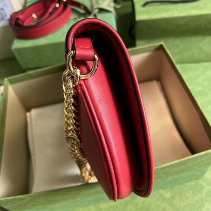 G*u*i blondie shoulder bag 699268 red