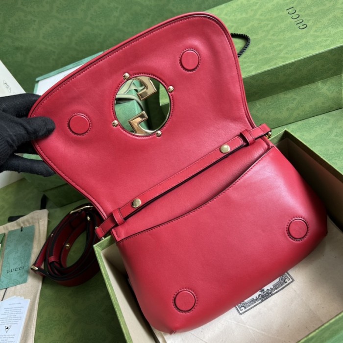G*u*i blondie shoulder bag 699268 red
