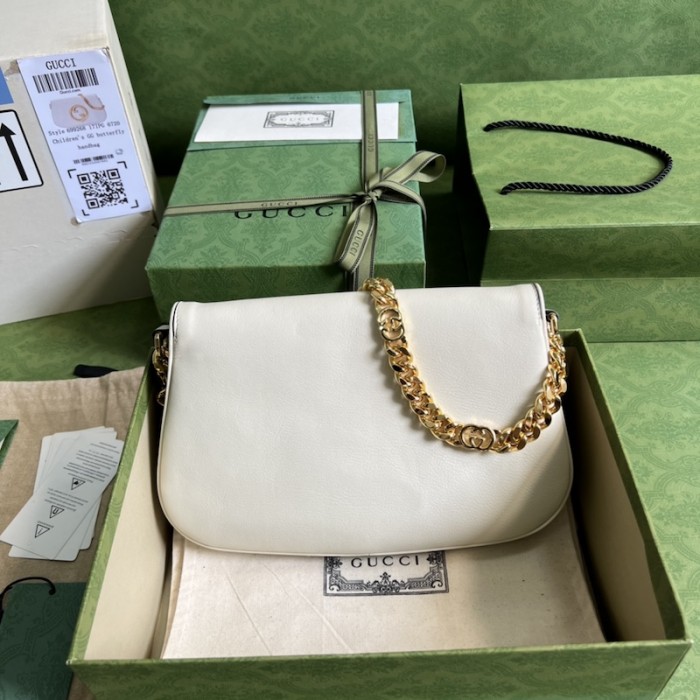 G*u*i blondie shoulder bag ‎699268 white