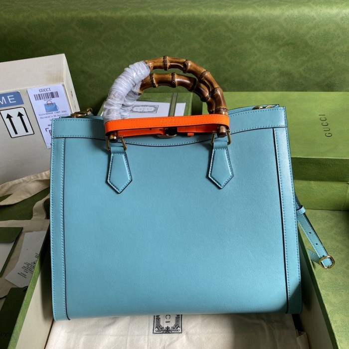 G*u*i diana medium tote bag blue 655658