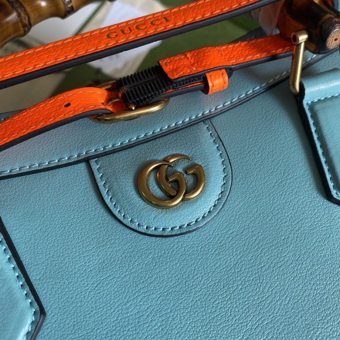 G*u*i diana medium tote bag blue 655658