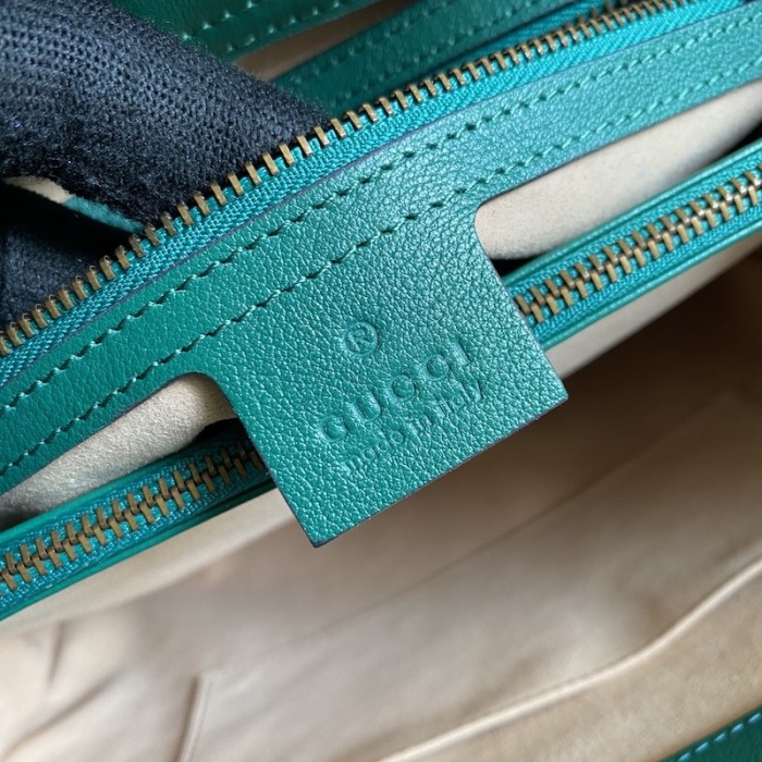 G*u*i diana medium tote bag green 655658