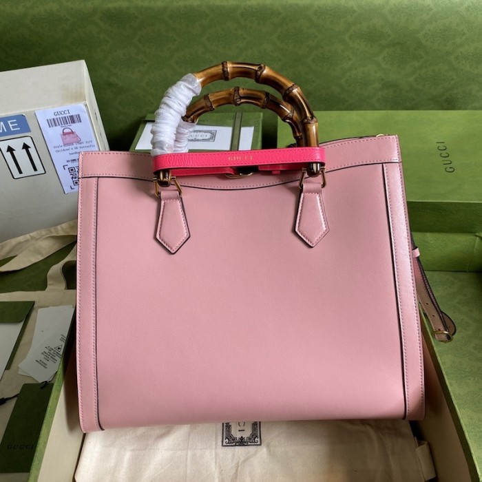 G*u*i diana medium tote bag pink 655658