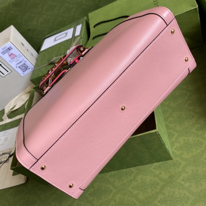G*u*i diana medium tote bag pink 655658