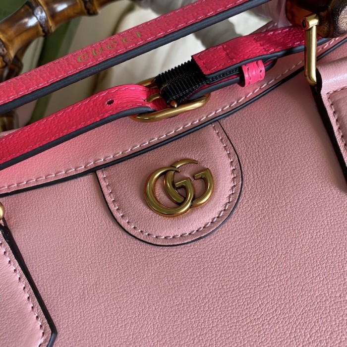 G*u*i diana medium tote bag pink 655658