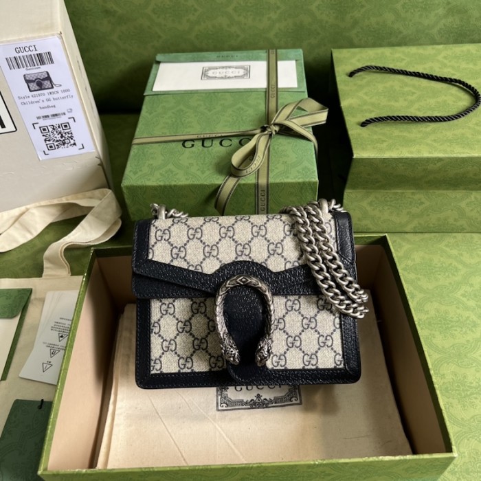 g*u*i dionysus gg Sup*e mini bag ‎421970 blue