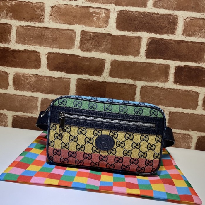 G*u*i gg multicolour belt bag 658657