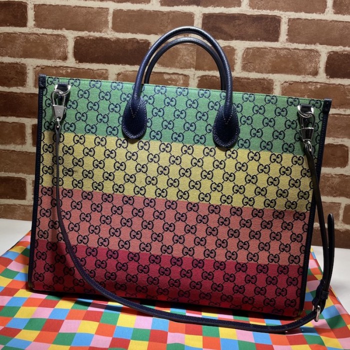 G*u*i gg multicolour large tote bag 659980