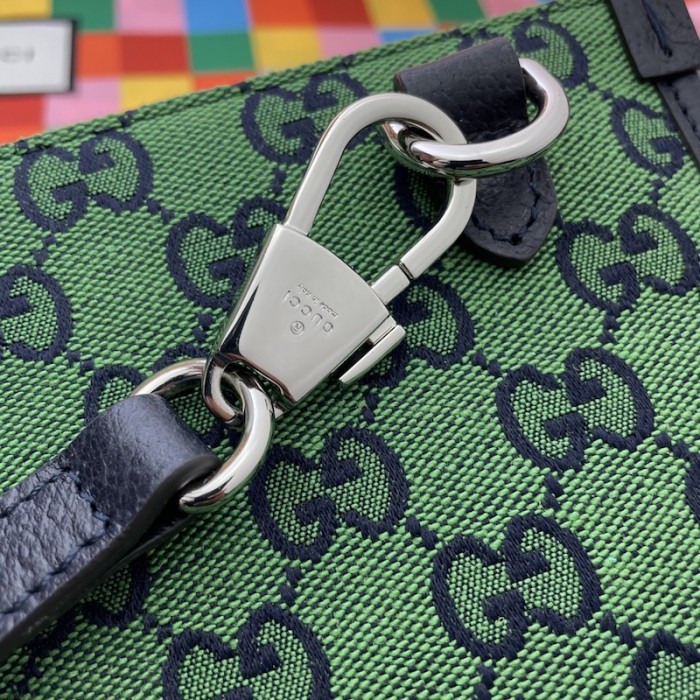 G*u*i gg multicolour large tote bag green 659980