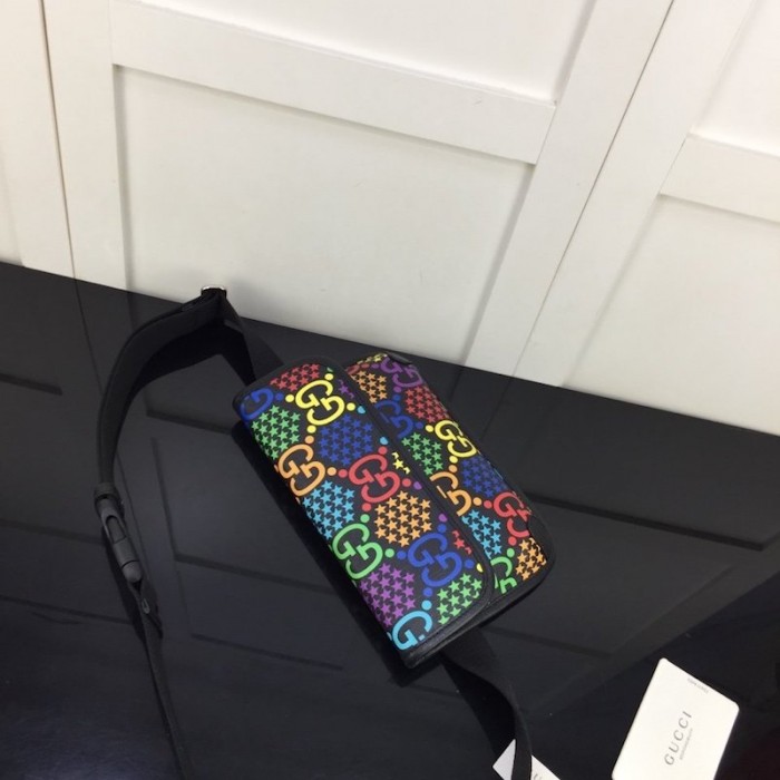 G*u*i gg psychedelic belt bag 598113