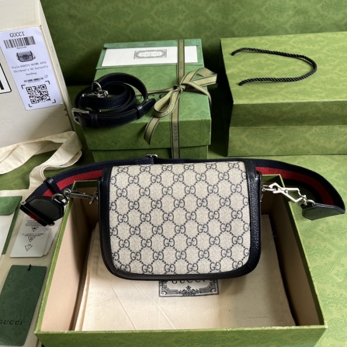 G*u*i G*u*i horsebit 1955 gg mini bag 658574 blue