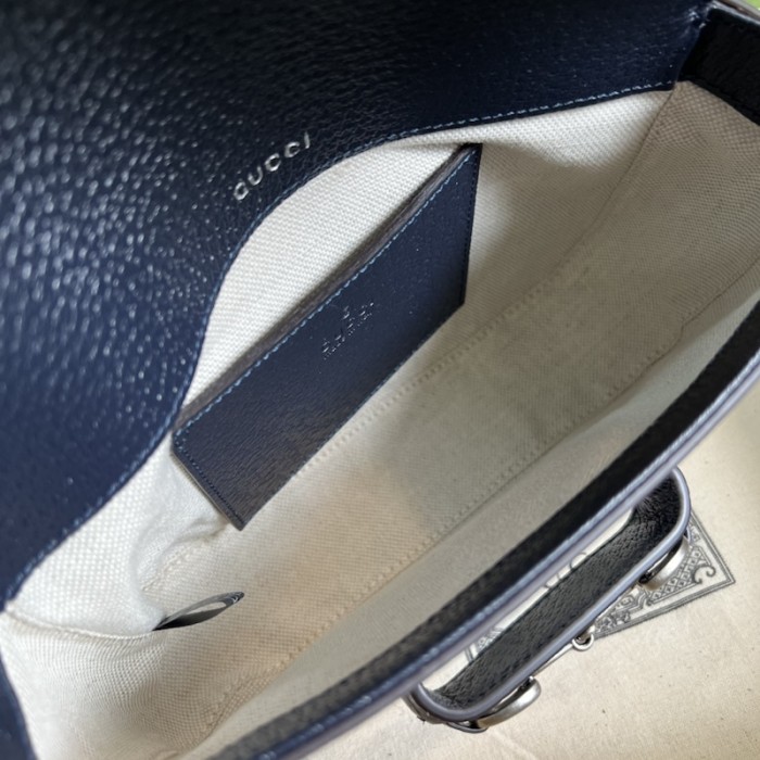 G*u*i G*u*i horsebit 1955 gg mini bag 658574 blue