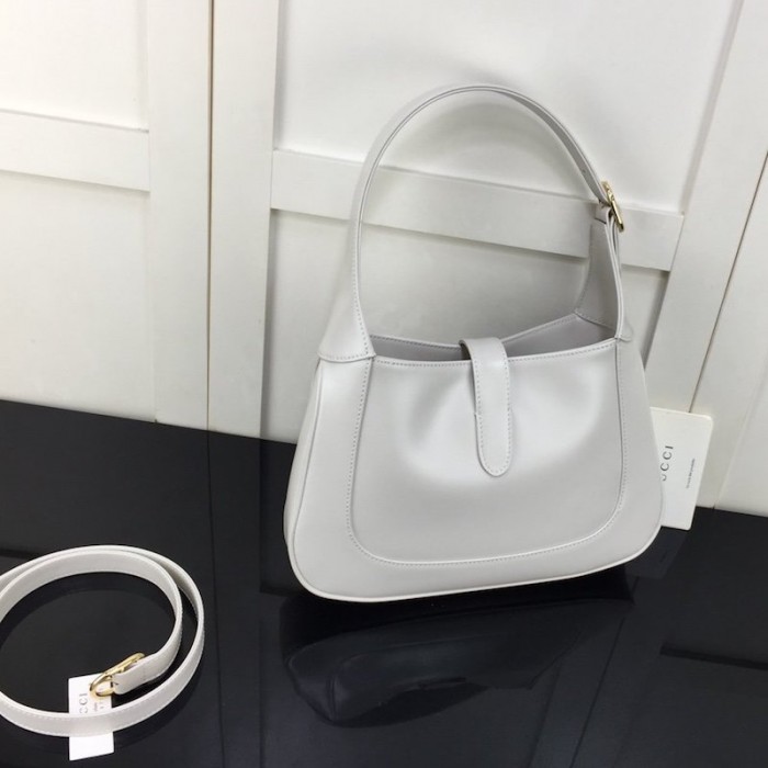 G*u*i jackie 1961 small hobo bag white 636709